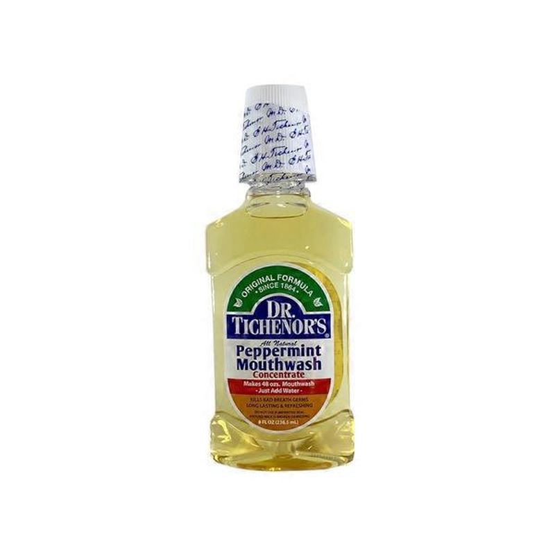 Dr. Tichenors Antiseptic Peppermint Mouthwash (8 fl oz) Instacart