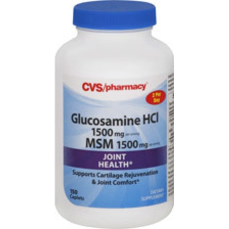 CVS Health Glucosamine Hcl With Msm Dietary Supplement (150 ct
