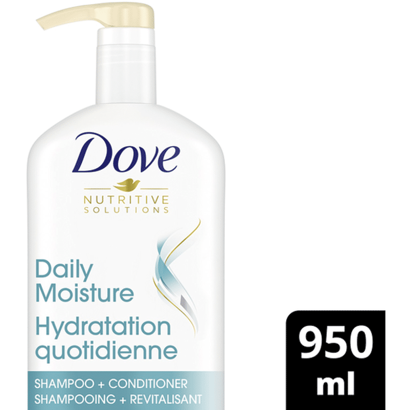 Dove Daily Moisture Therapy Shampoo (950 ml) Instacart