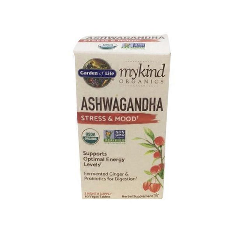 Garden of Life ASHWAGANDHA STRESS & MOOD Supports Optimal Energy Levels