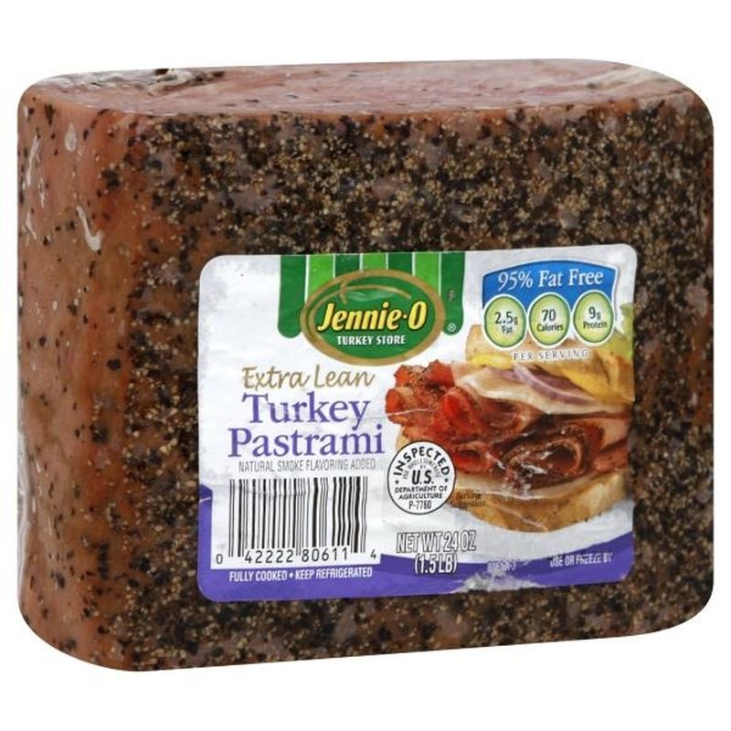 JennieO 95 Fat Free Turkey Pastrami (24 oz) from Publix Instacart