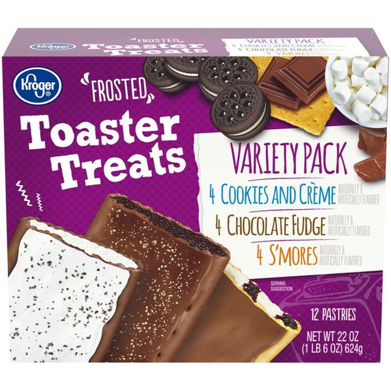 Kroger Frosted Toaster Treats Pastry Variety Pack