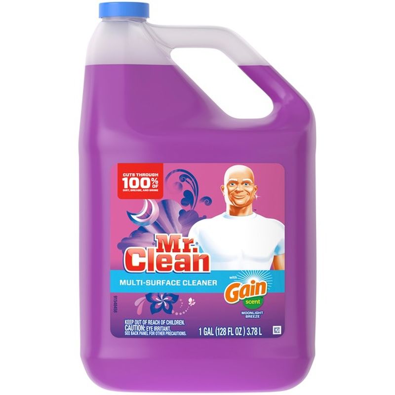 Mr. Clean with Gain Moonlight Breeze Scent MultiSurface Cleaner (128