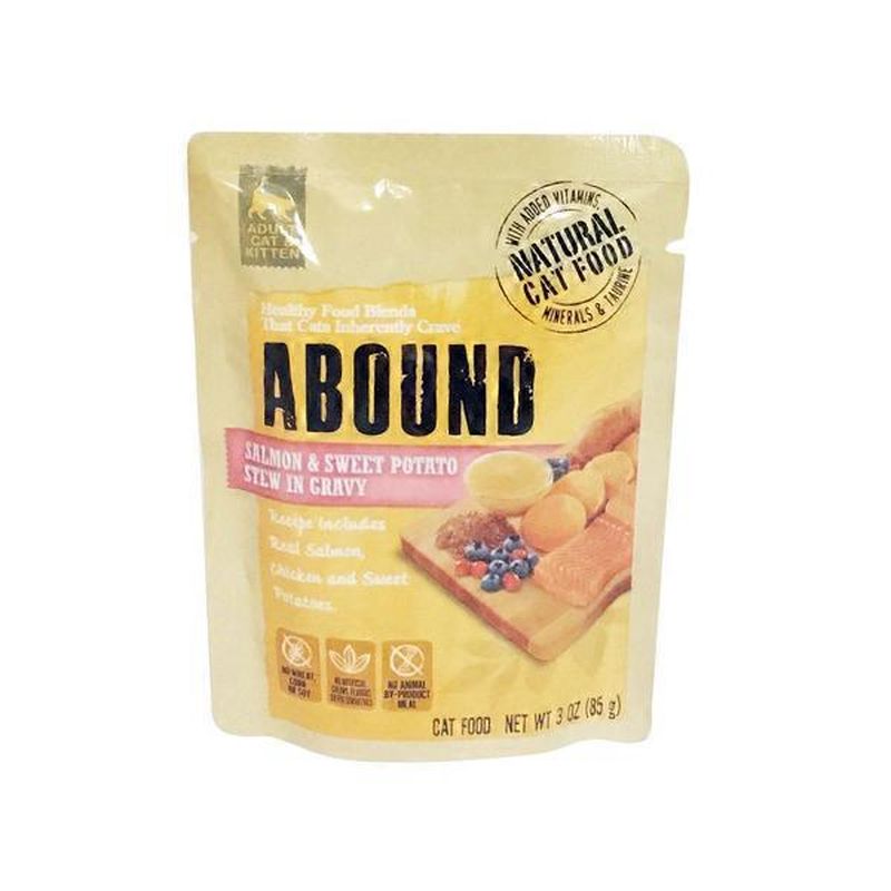 abound grain free salmon and sweet potato