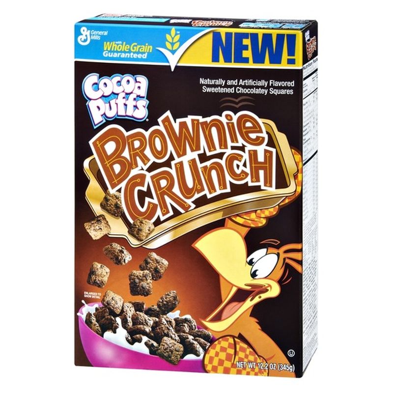 Cocoa Puffs General Mills Cocoa Puffs Brownie Crunch Cereal (12.2 oz ...