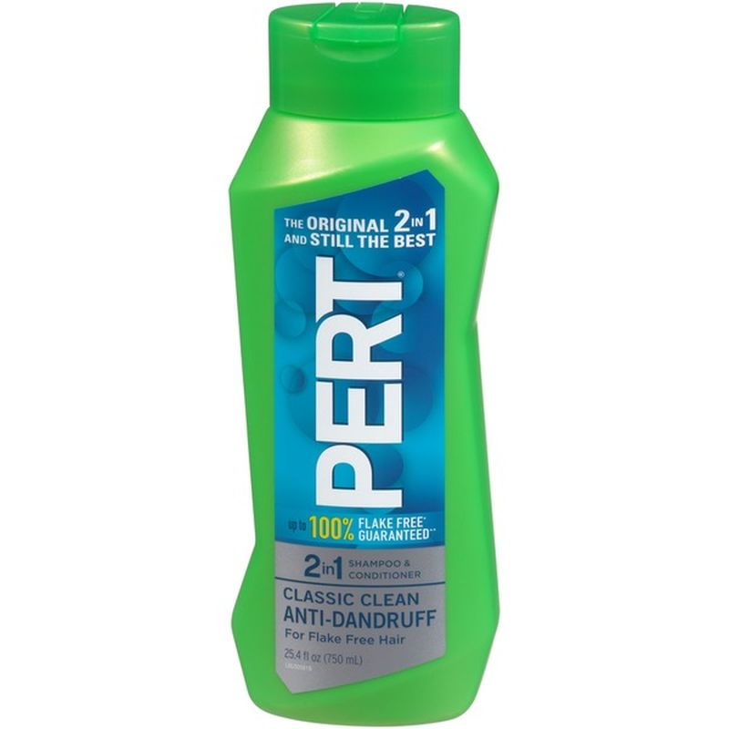 Pert Plus Classic Clean AntiDandruff 2 in 1 Shampoo & Conditioner (25.