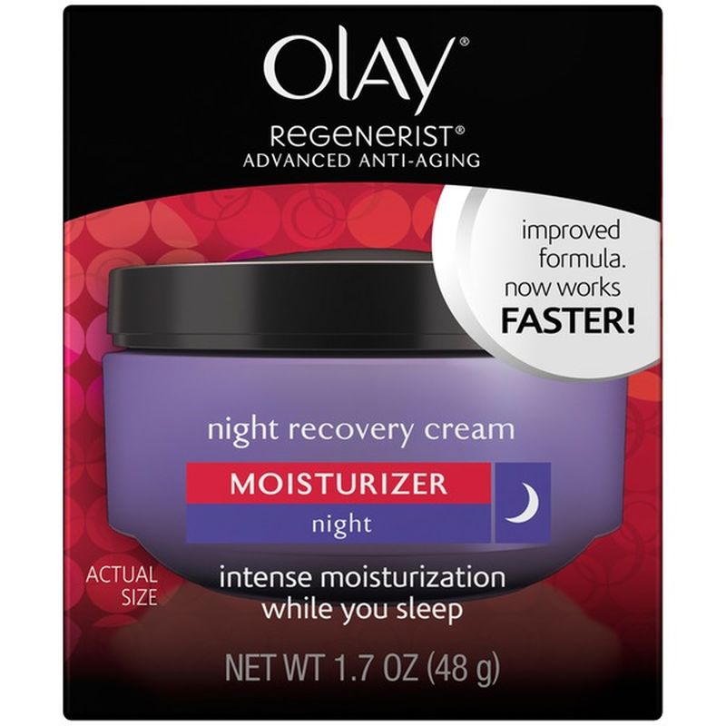 olay regenerist night recovery cream details