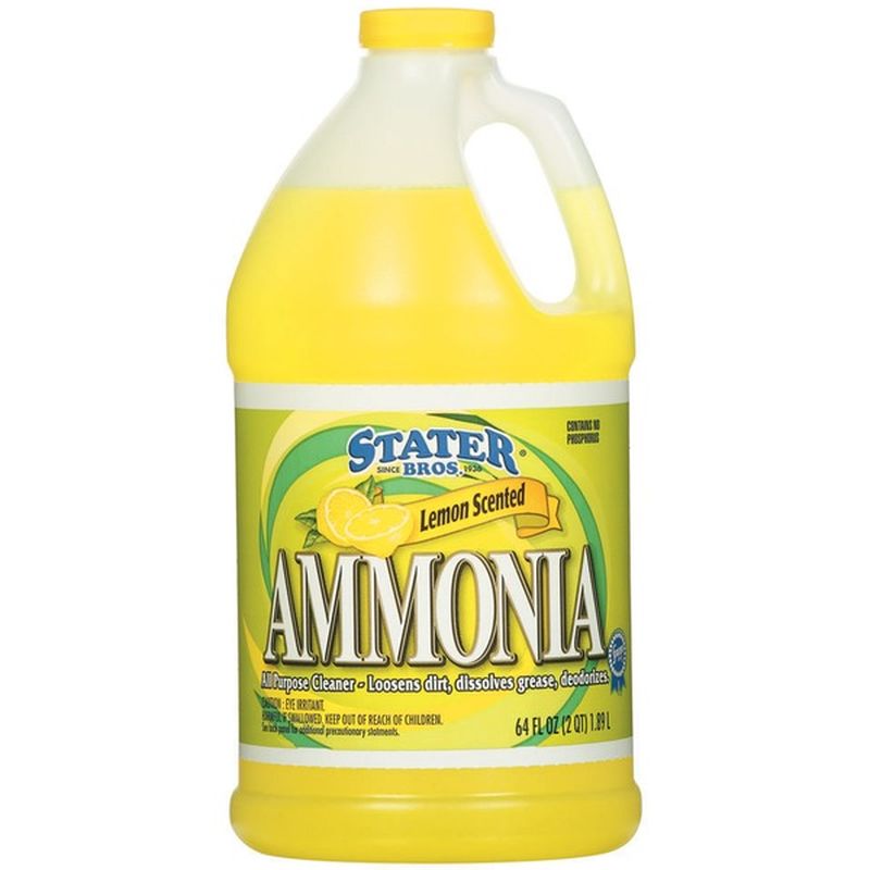 Stater Bros. Markets Lemon Scented Ammonia (64 fl oz) Instacart