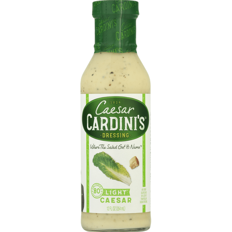 Cardini's Light Caesar Salad Dressing (12 fl oz) - Instacart