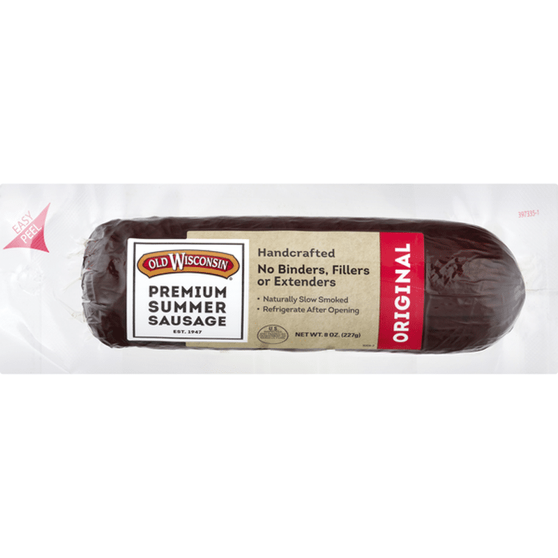 Old Wisconsin Sausage, Summer, Premium, Original (8 oz) Instacart