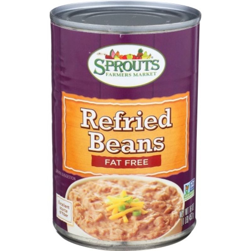 Sprouts Refried Beans, Fat Free (16 oz) Instacart