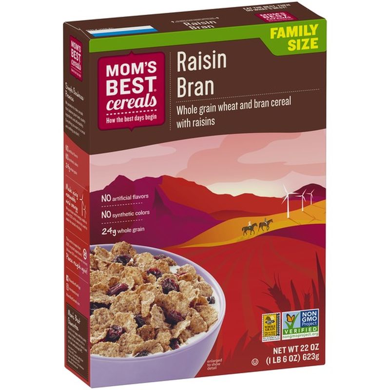 Mom's Best Cereals Raisin Bran Cereal (22 oz) Instacart