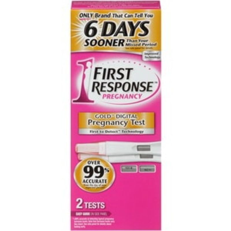 First Response Gold Digital Pregnancy Test, 2 Pack (2 1n ...