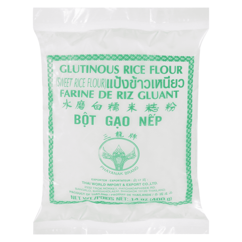 Phayanak Brand Pink White Glutinous Rice Flour