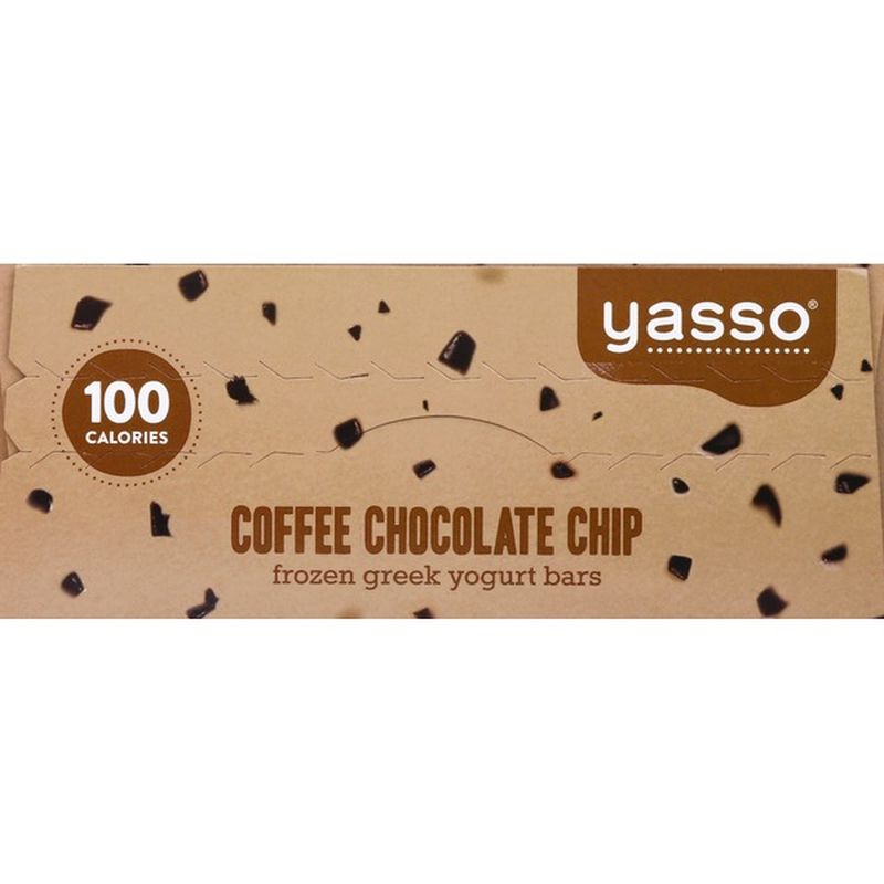 Yasso Yogurt Bars, Greek, Coffee Chocolate Chip, 4 Pack (4 each) Instacart