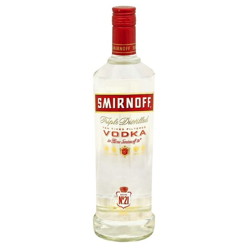 Smirnoff No 21 80 Proof Vodka 750 Ml Delivery Or Pickup Near Me