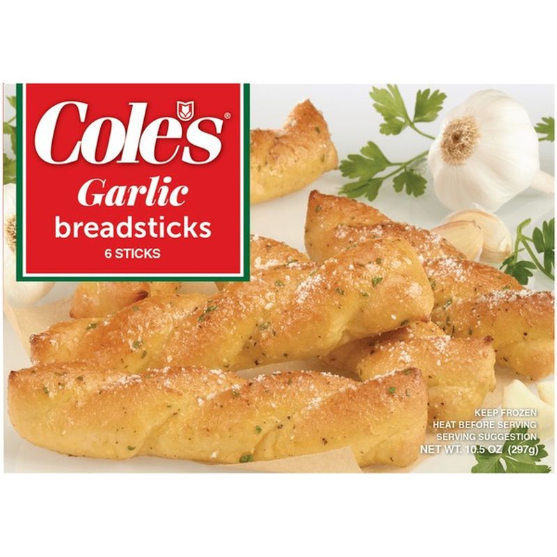 Cole's Garlic Bread Stick Twists (6 ct) Instacart