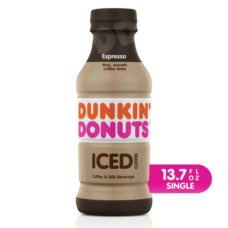 Dunkin' Donuts Espresso Iced Coffee Bottle (13.7 oz) from CVS Pharmacy ...