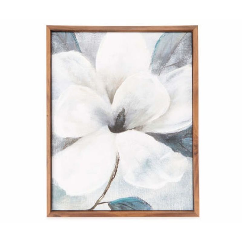 Broyhill Framed White Floral Canvas (each) - Instacart