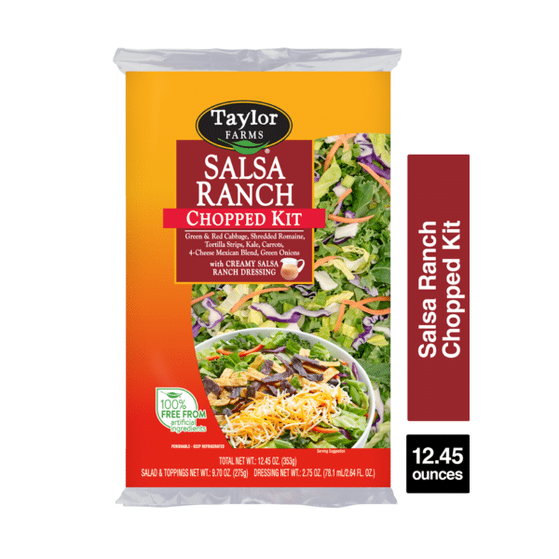 Taylor Farms Salsa Ranch Chopped Salad Kit (12.45 oz bag) Instacart