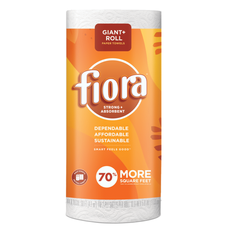 Fiora Paper Towel, Giant+ Roll (1 ct) Instacart