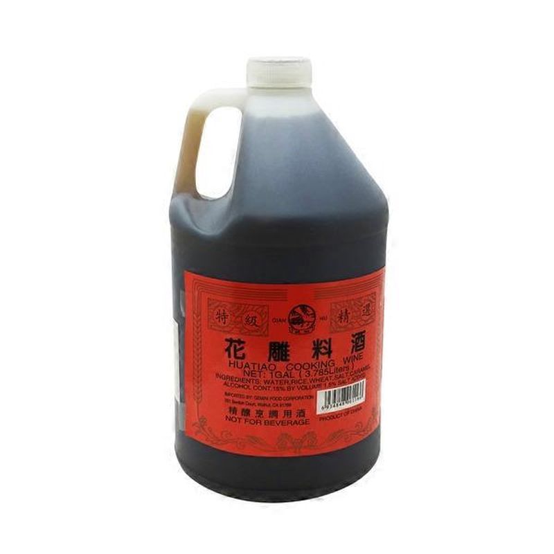 Qian Hu Huatiao Cooking Wine (1 gal) Instacart