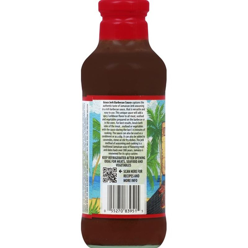 Grace & I BBQ Sauce, Jerk, Jamaican Style (16.2 oz) Instacart