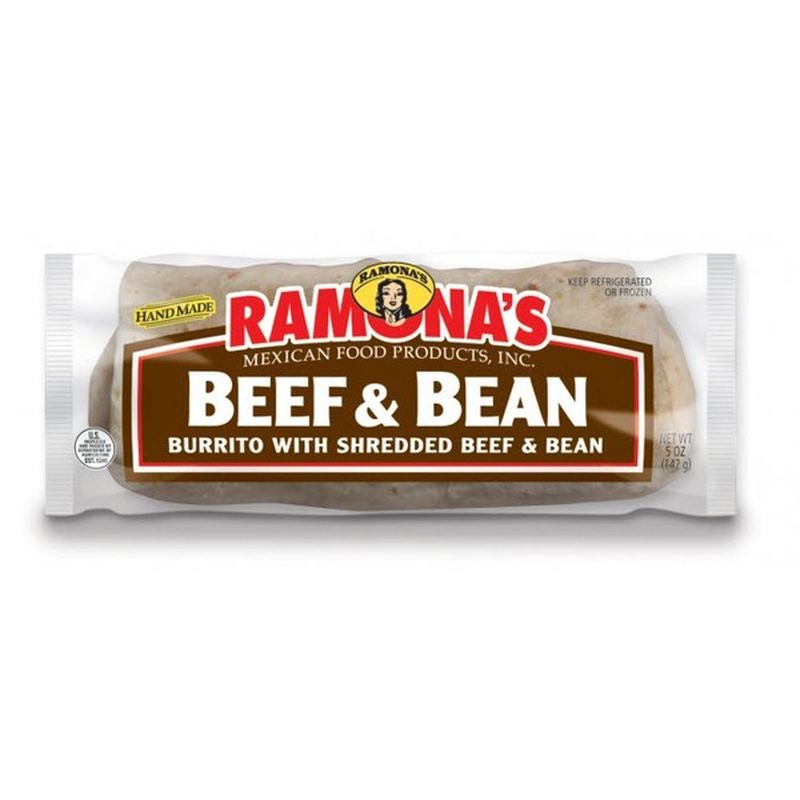Ramonas Burritos, Beef & Bean (12 each) Instacart