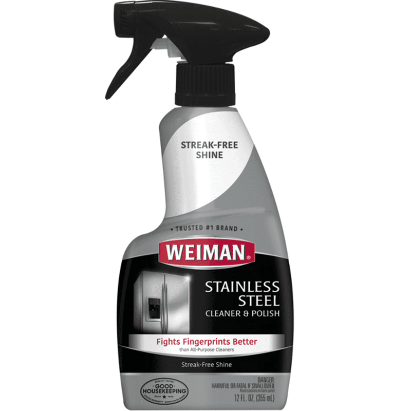 Weiman Cleaner & Polish, Stainless Steel (12 oz) from Walmart Instacart