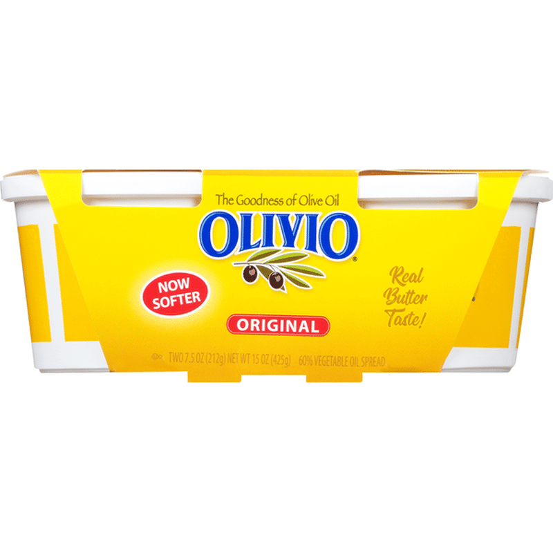 Olivio Vegetable Oil Spread, 60, Original (2 each) Instacart