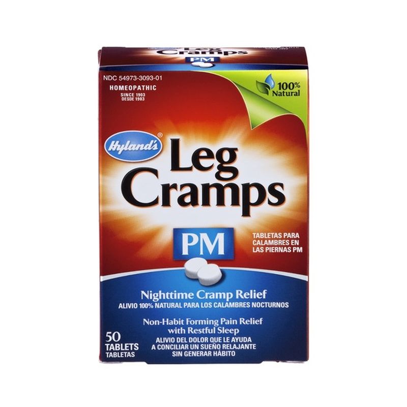 Hyland's Leg Cramps PM Nighttime Cramp Relief Tablets 50 CT (50 ct