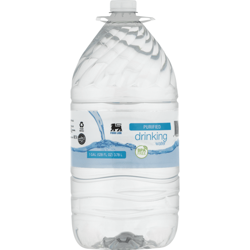 Food Lion Drinking Water, Purified, Bottle (1 oz) from Food Lion ...