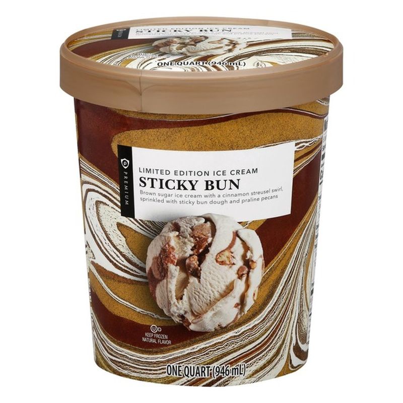 Publix Premium Ice Cream, Sticky Bun (1 qt) Instacart