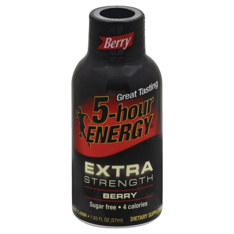5Hour Energy Dietary Supplement Extra Strength Berry (1.93 fl oz