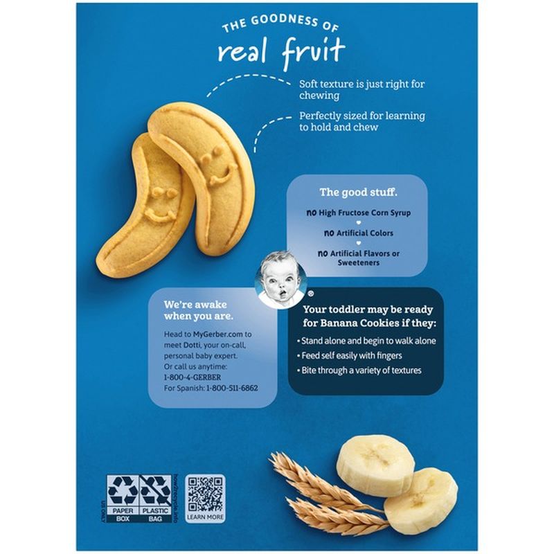 Gerber Banana Cookies (5 oz) from HEB Instacart