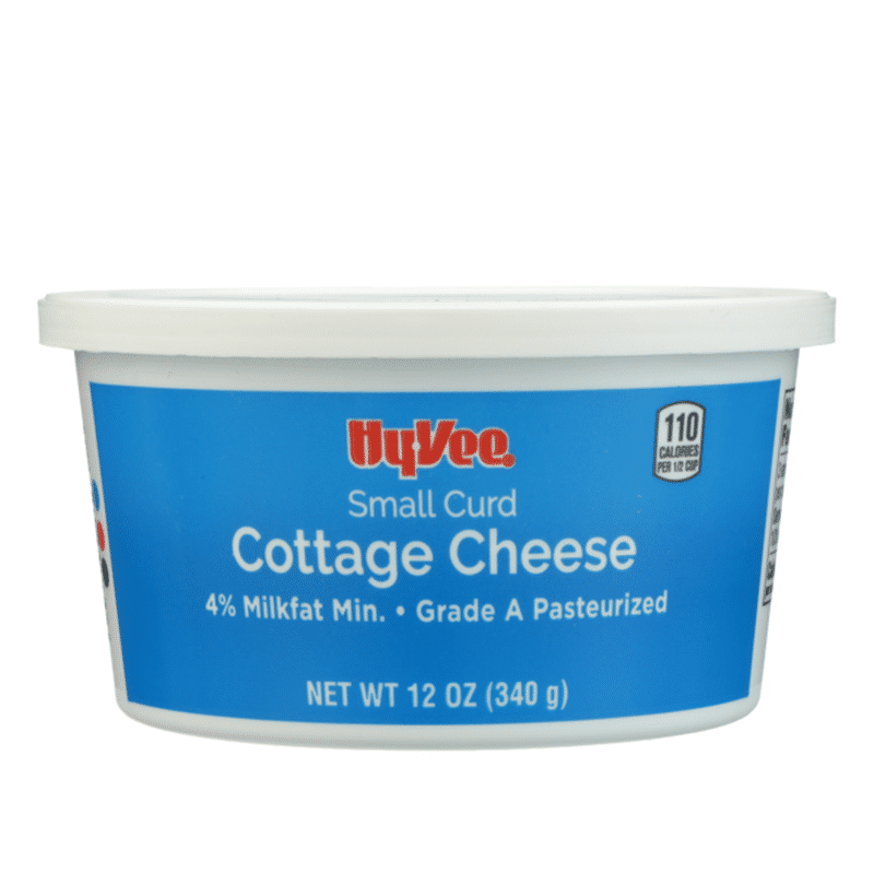 HyVee 4 Small Curd Cottage Cheese (12 oz) Instacart