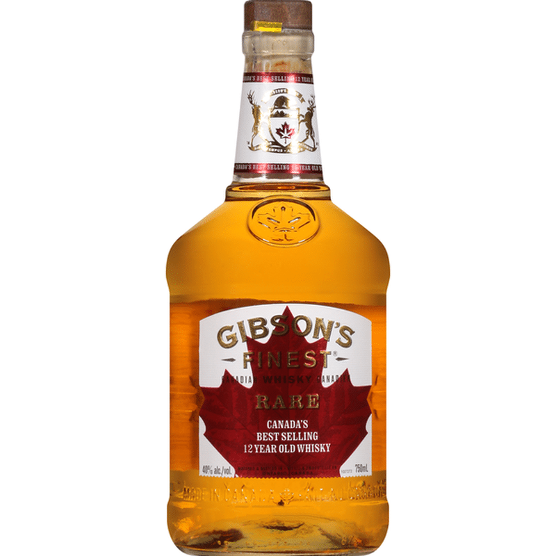 Gibson's Finest Whisky, Rare (750 ml) Instacart