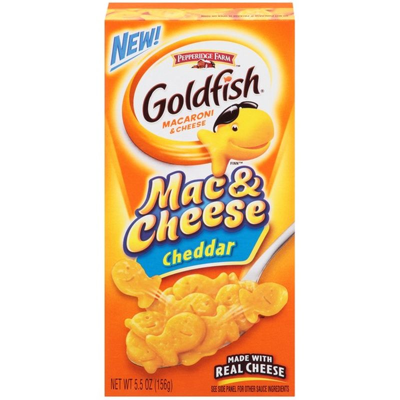 Pepperidge Farm Goldfish Cheddar Mac & Cheese (5.5 oz) Instacart