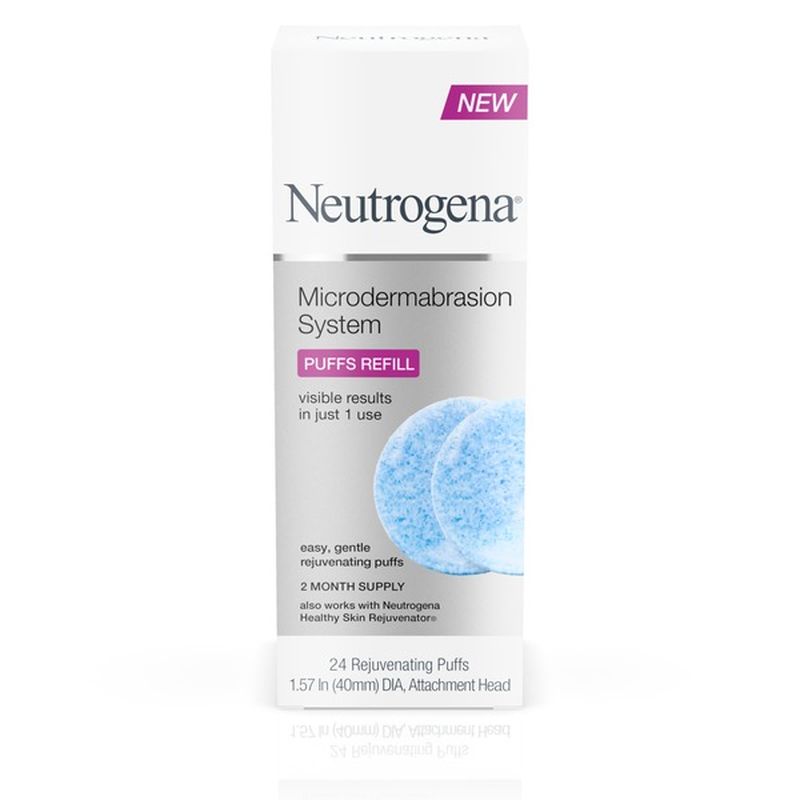 Neutrogena® Microdermabrasion System Puff Refills (24 ct) Instacart