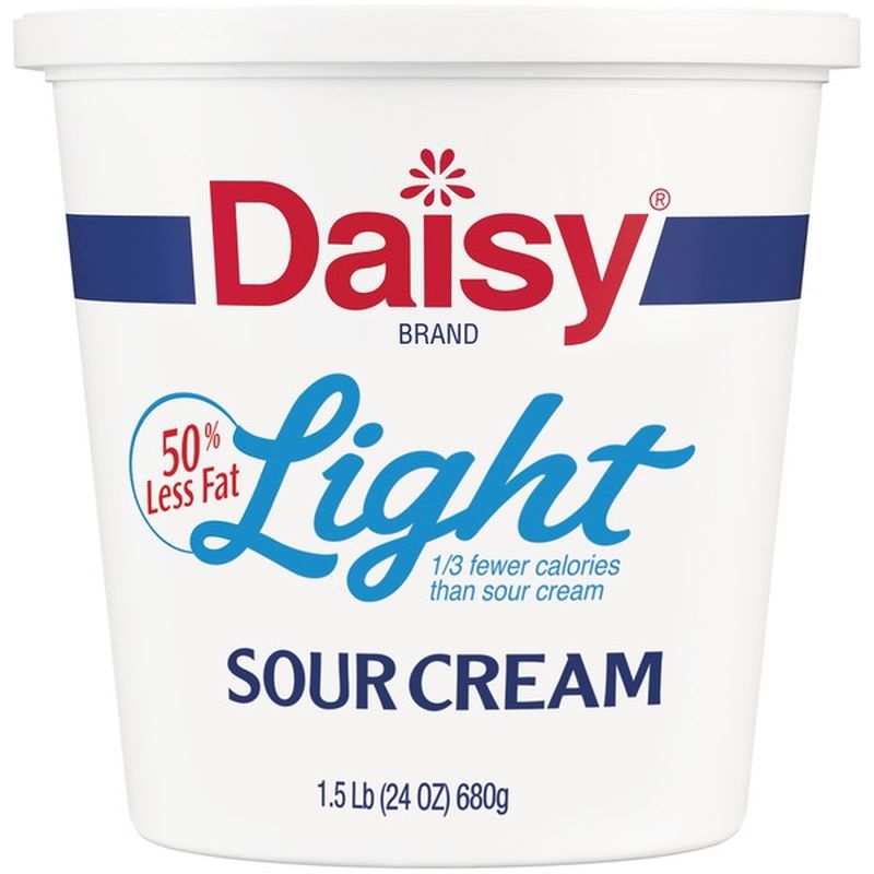 Daisy Sour Cream, Light (24 oz) Instacart