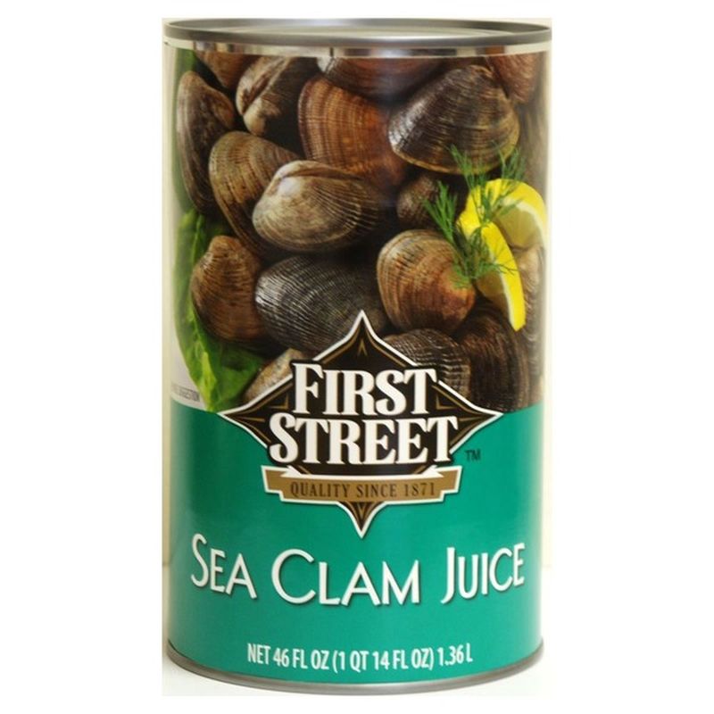 First Street Sea Clam Juice (46 fl oz) Instacart
