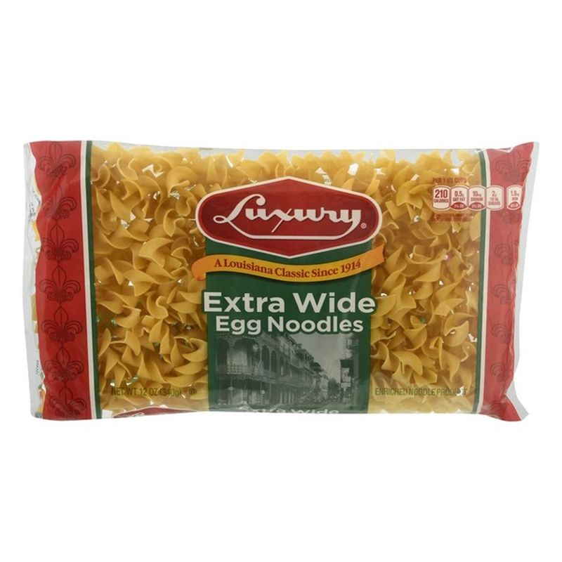 Luxury Noodles, Egg, Extra Wide (12 oz) Instacart