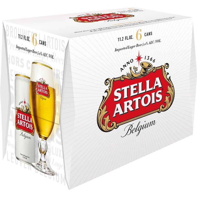 Stella Artois Beer Can (11.2 fl oz) Instacart