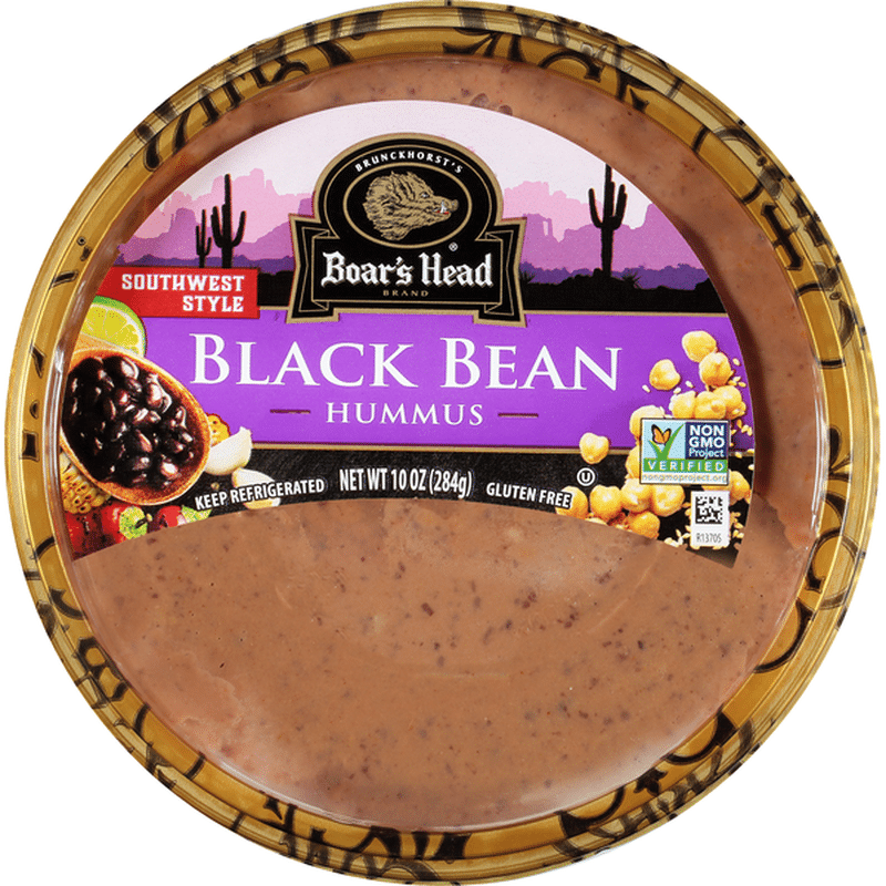 Boar's Head Hummus, Black Bean, Southwest Style (10 oz) Instacart