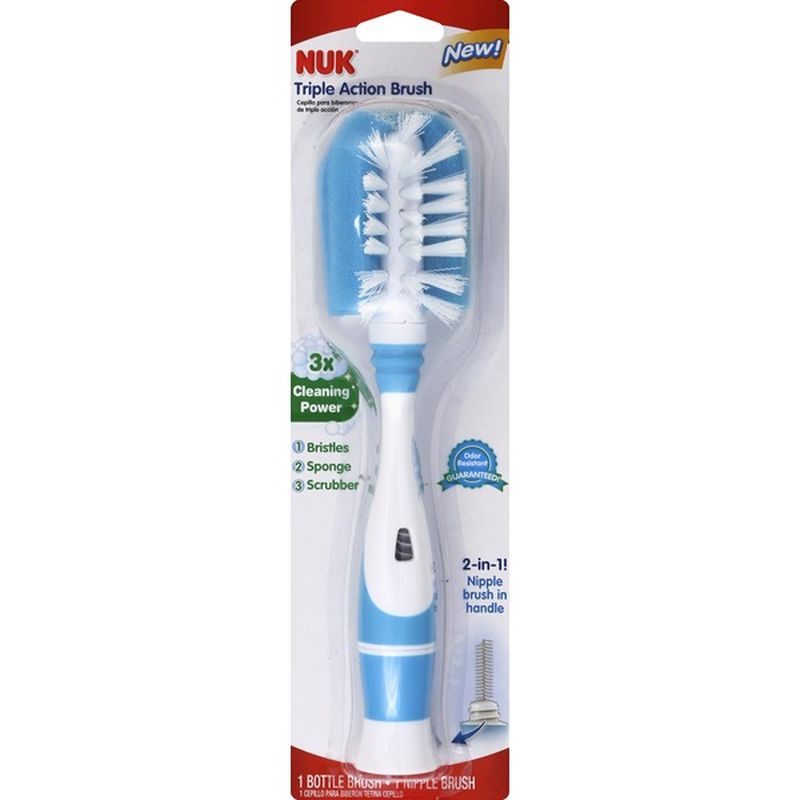 Nuk 1 Brosse Neuf Triple Action Brosse Bebe Puericulture Vetements Et Accessoires Medicosage Com