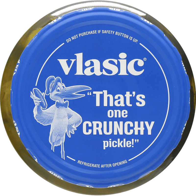 Vlasic Pickles, Kosher Dill, Baby Wholes (24 oz) from Walmart Instacart