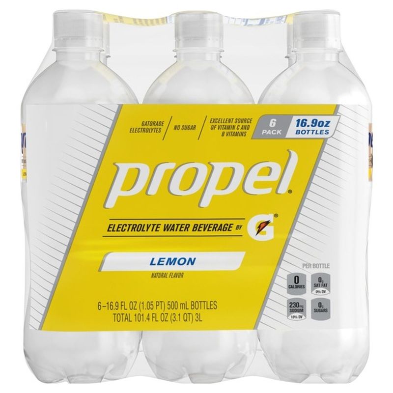 Propel Zero Calories Lemon Flavored Water (101 fl oz) Instacart