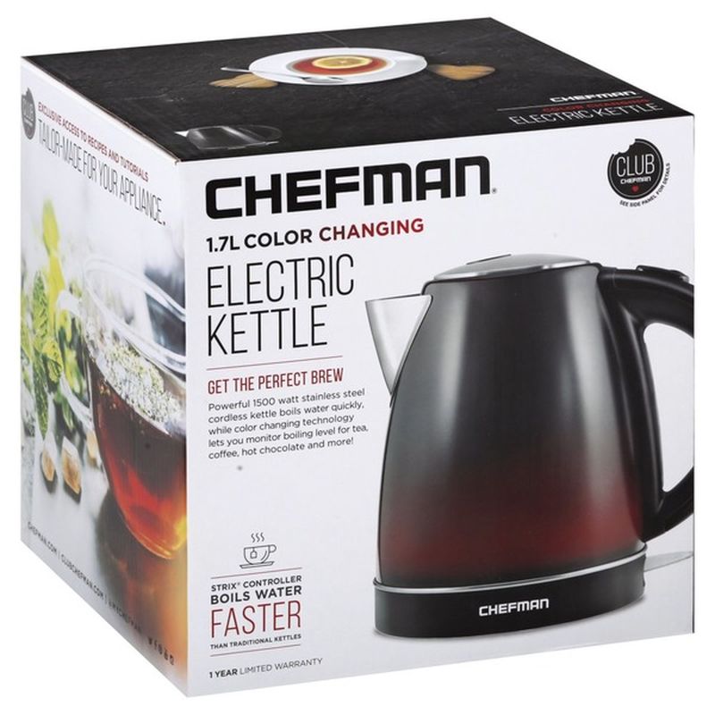 club chefman electric kettle