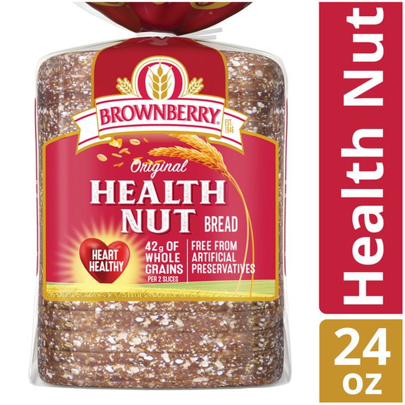 Brownberry Whole Grains Health Nut Bread (24 oz) Instacart