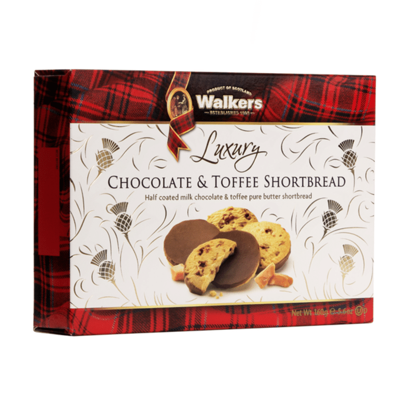 Walkers Shortbread Chocolate & Toffee Shortbread (5.6 oz) Instacart